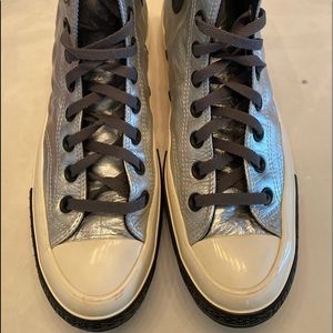 Converse Chuck 70 Hi 'Silver'  Sneakers 7